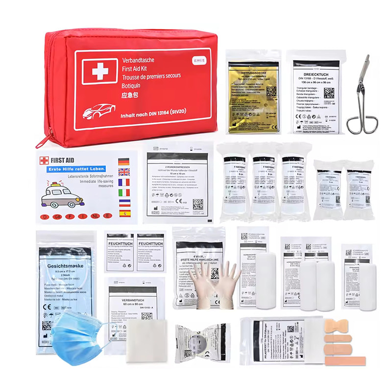 DIN First Aid Boxes CE Certified Medical Kits