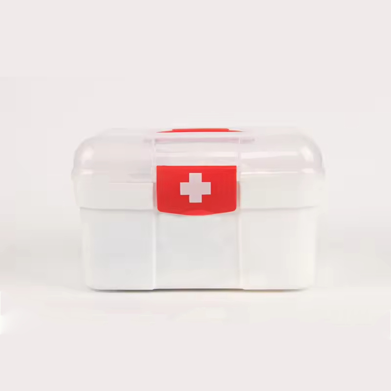 Hard Plastic First Aid Boxes Empty Plastic Medical Cases