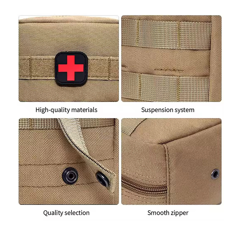 Nylon Medical Pouches Fabric First Aid Bags