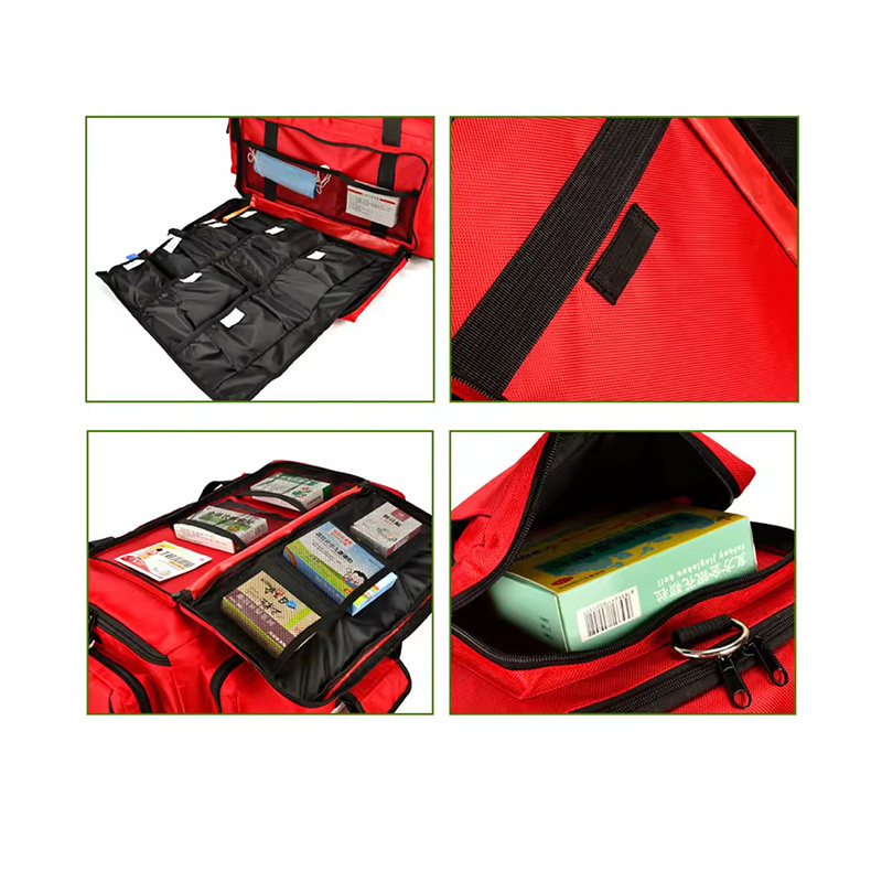 Trauma Bags with Wheels Large EMT Jump Bags