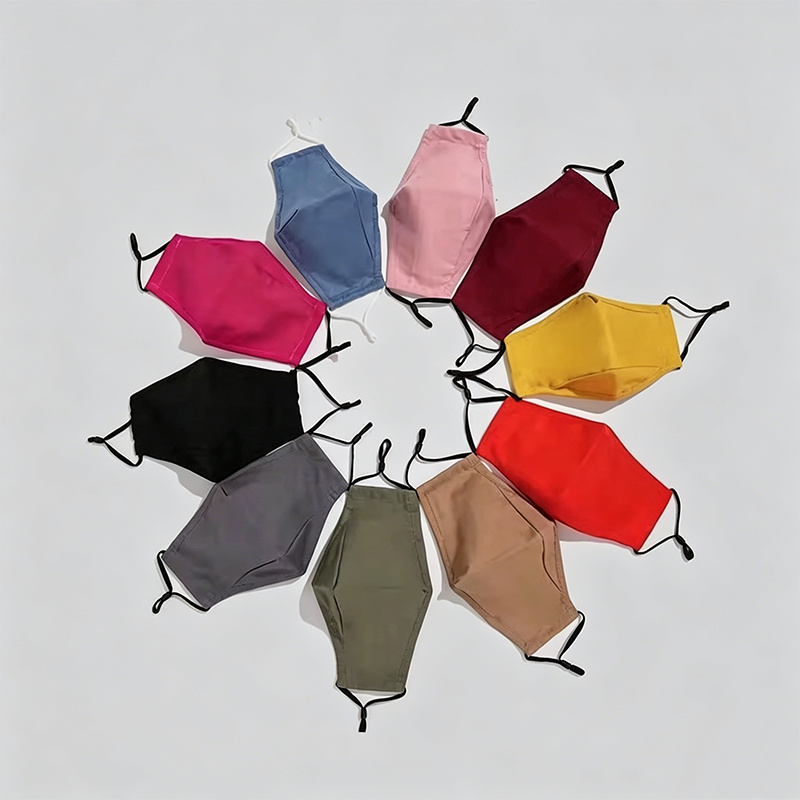 Reusable Cotton Masks with PM Filter Pocket