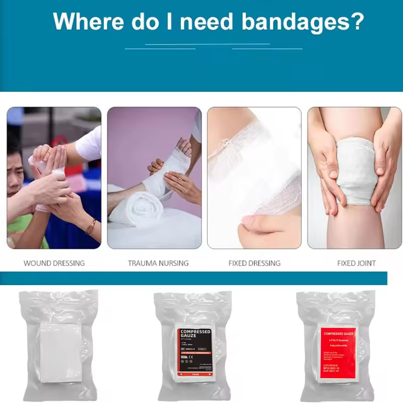 Compressed Gauze