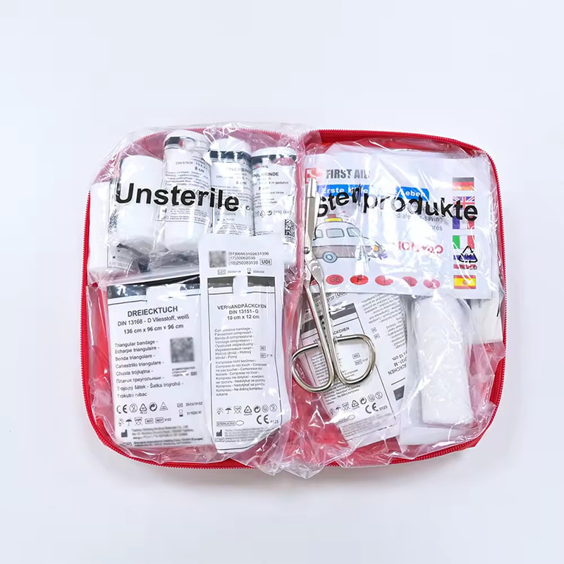 DIN First Aid Boxes CE Certified Medical Kits