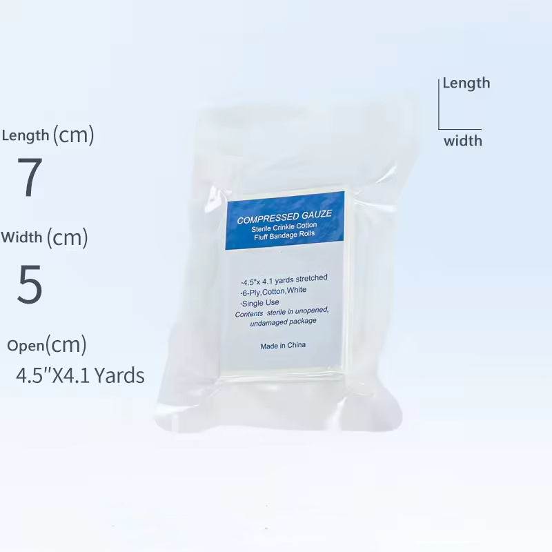 Compressed Gauze