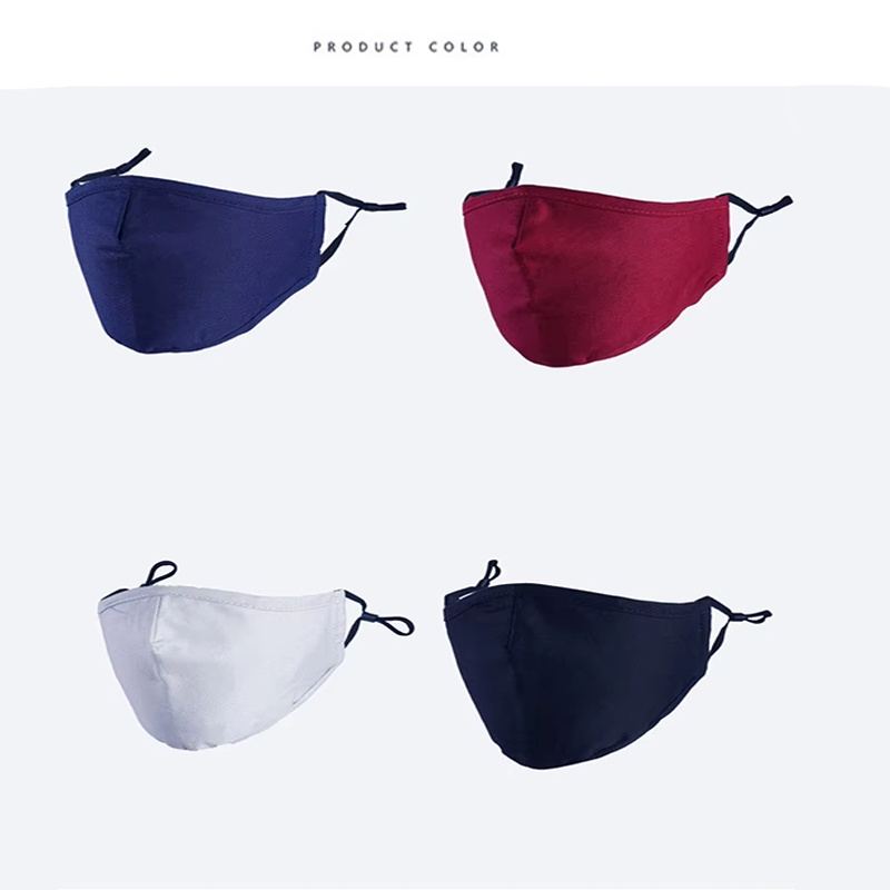 Reusable Cotton Masks with PM Filter Pocket