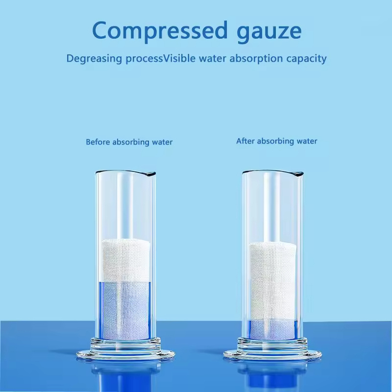 Compressed Gauze